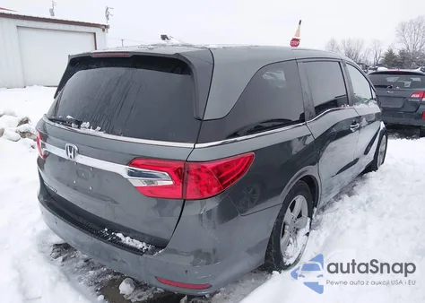 2019 Honda Odyssey Ex-L z USA, uszkodzony, nr VIN 5FNRL6H71KB040952